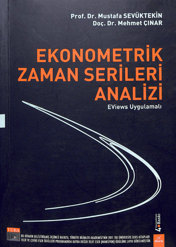 Cover of Ekonometrik zaman serileri analizi