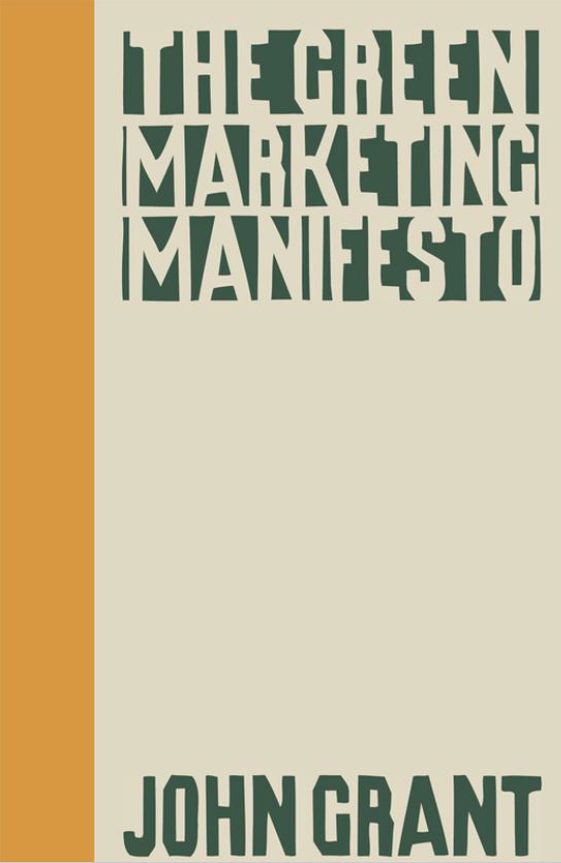 Cover of The Green Marketing Manifesto