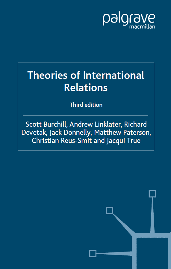 Cover of Theories of international relations