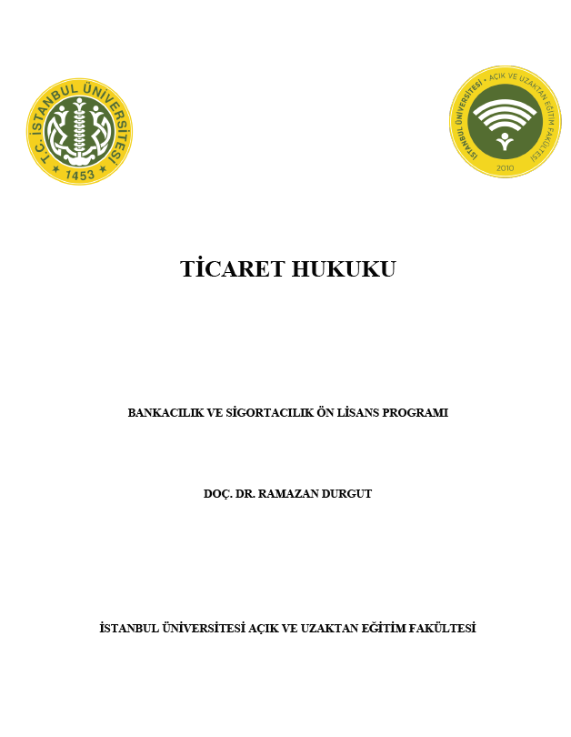 Cover of TİCARET HUKUKU