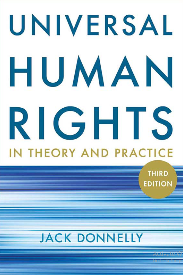 Cover of Universal human rights